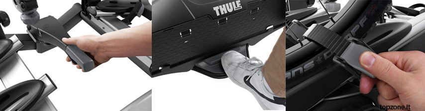 Thule 926002 Portabici Velocompact New 926 3 Bici 