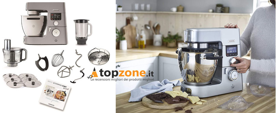 Planetaria Kenwood KCC9060S Chef Gourmet Planetaria Kenwood KCC9060S cottura induzione